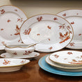 Carica l'immagine nel visualizzatore della galleria, Servizio di piatti completo – I Galli Rossi