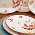 Carica l'immagine nel visualizzatore della galleria, Servizio di piatti completo – I Galli Rossi
