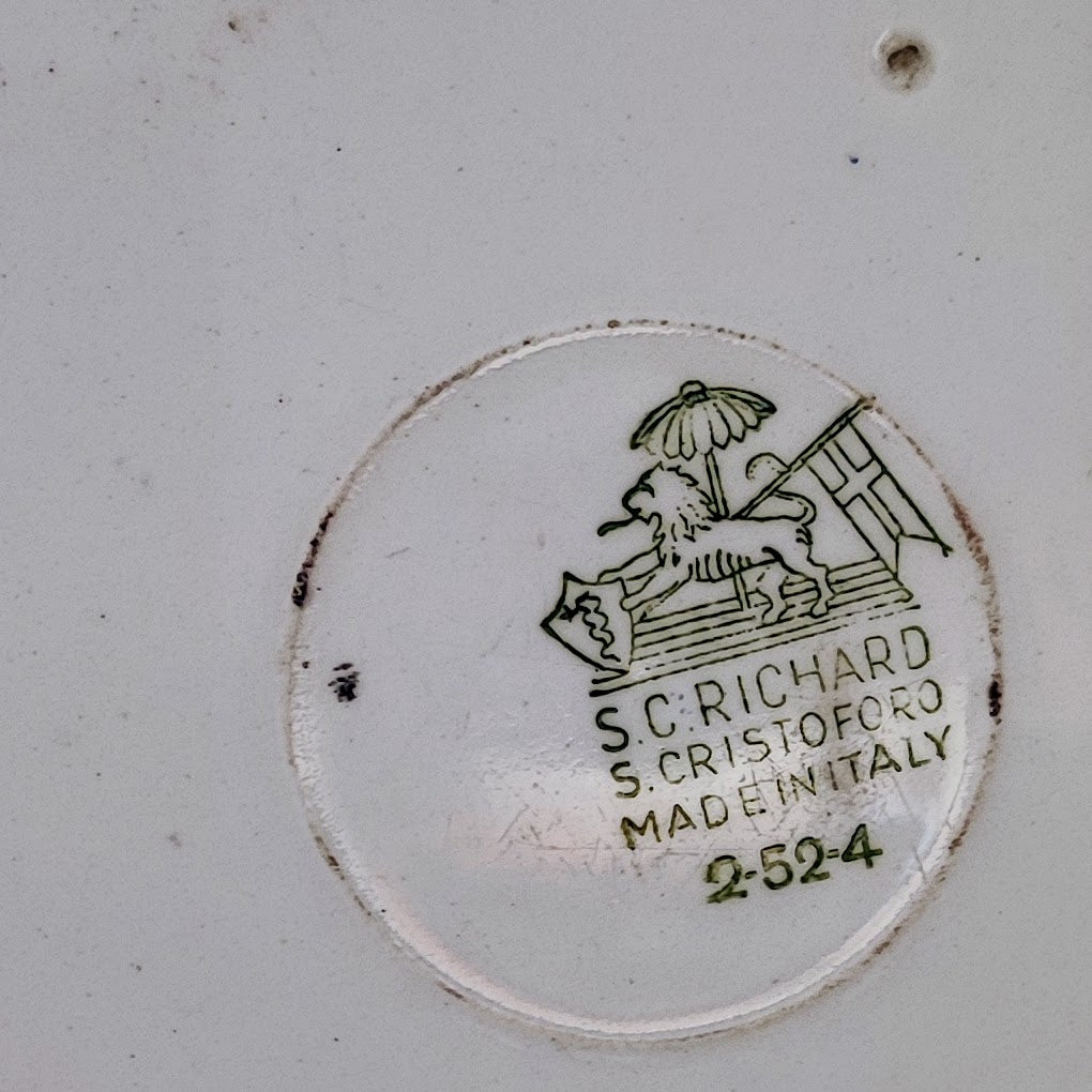 Piatto da portata S.C. Richard San Cristoforo