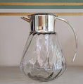 Load image into Gallery viewer, Amber glass jug
