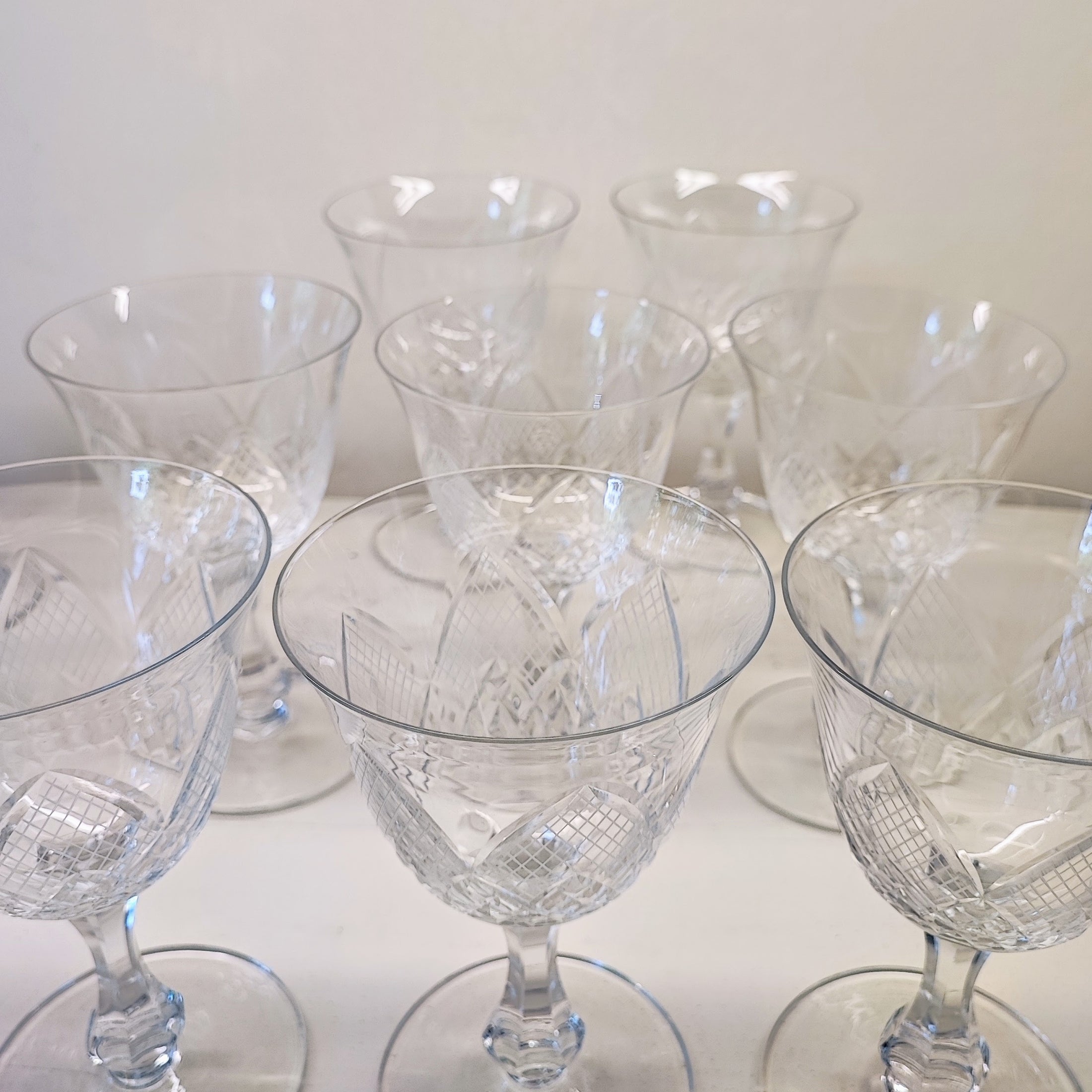 Set di 8 calici