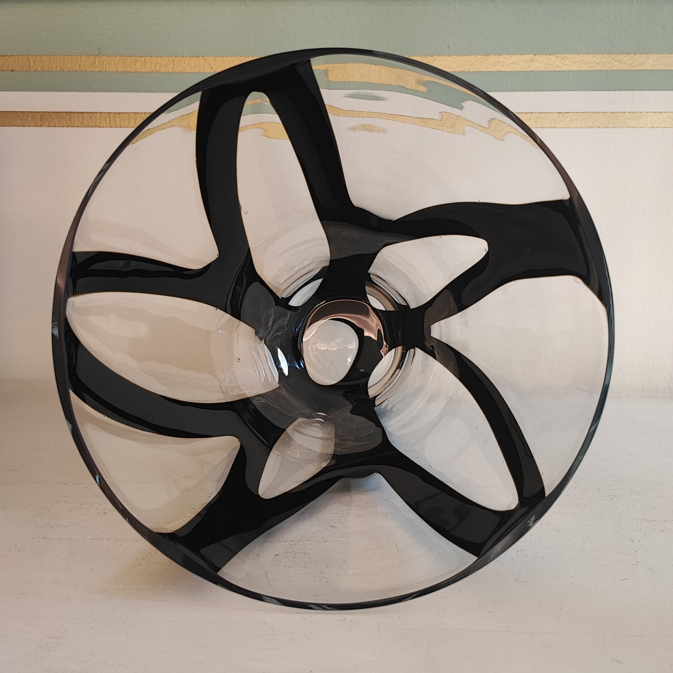 Vaso in vetro sommerso