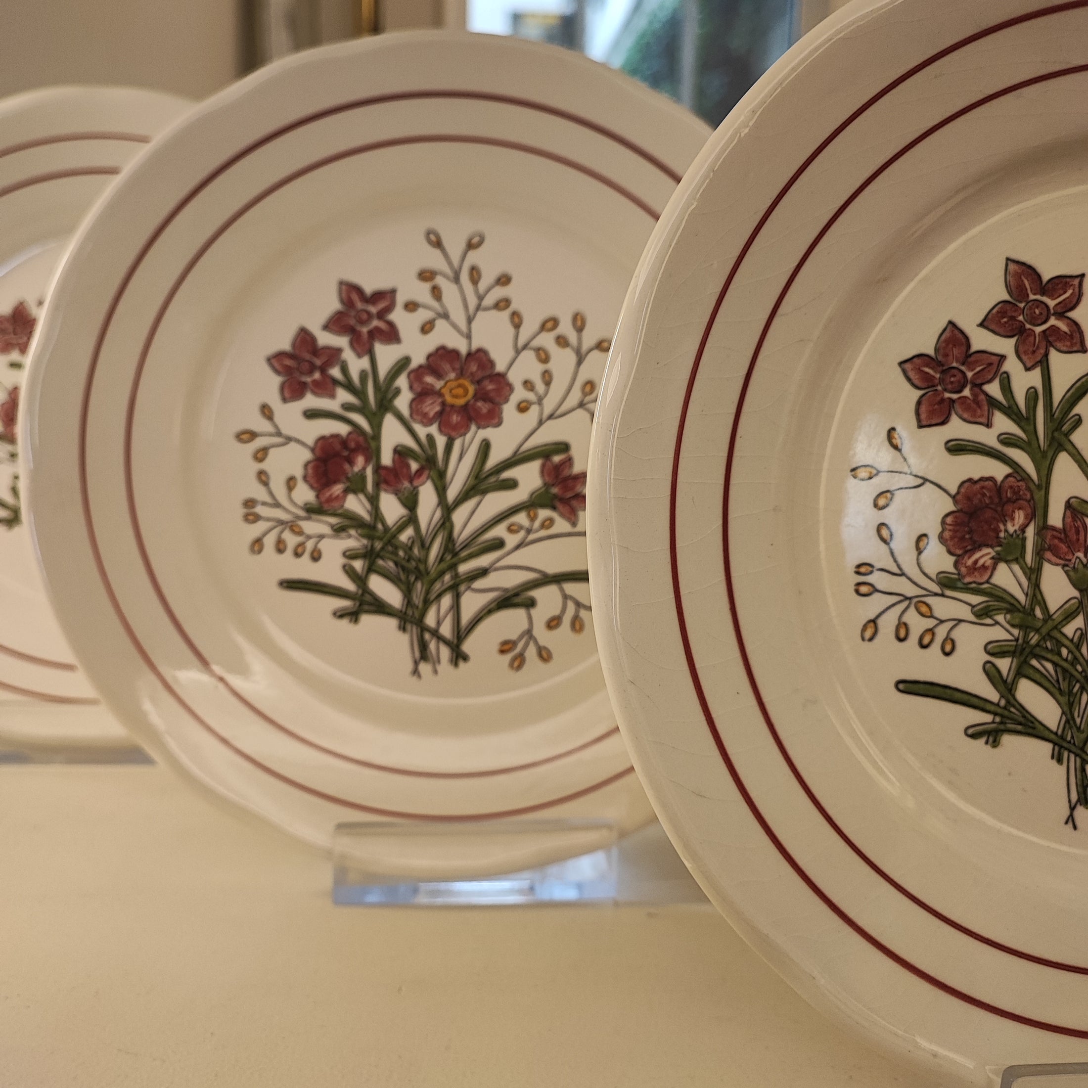Set di 6 piatti Ceramica Besio Mondovì