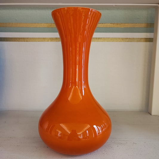 Vaso incamiciato arancione