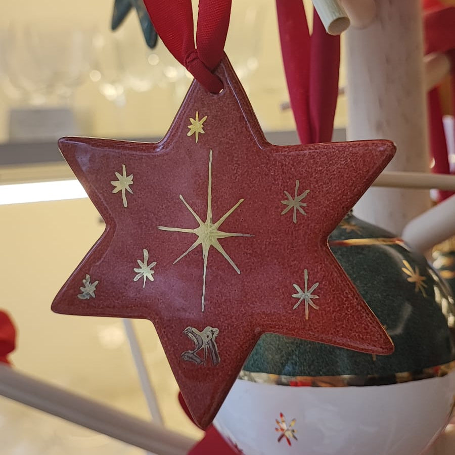 Stella di Natale 2025 rossa