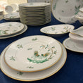 Carica l'immagine nel visualizzatore della galleria, Servizio di piatti completo – I Galli Verdi
