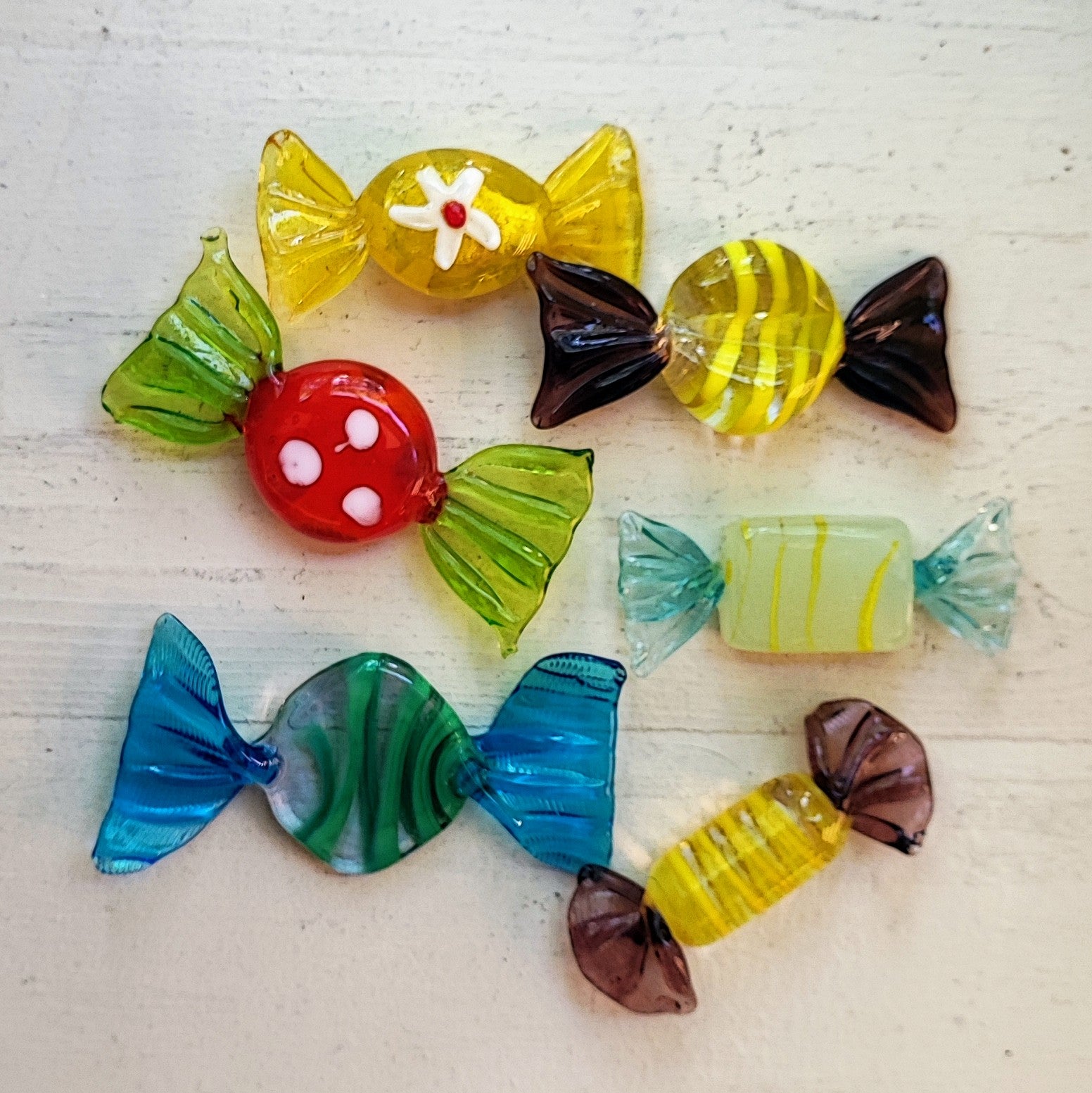 Caramelle in vetro